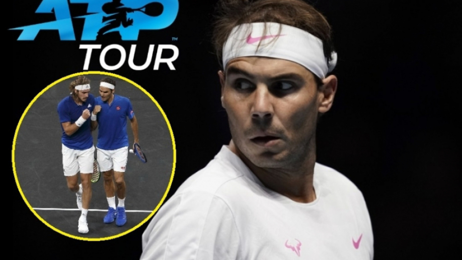 Rafael Nadal - ATP - Stefanos Cicipas i Rodžer Federer