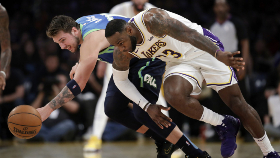 Luka DoJose nčić i Lebron Džejms