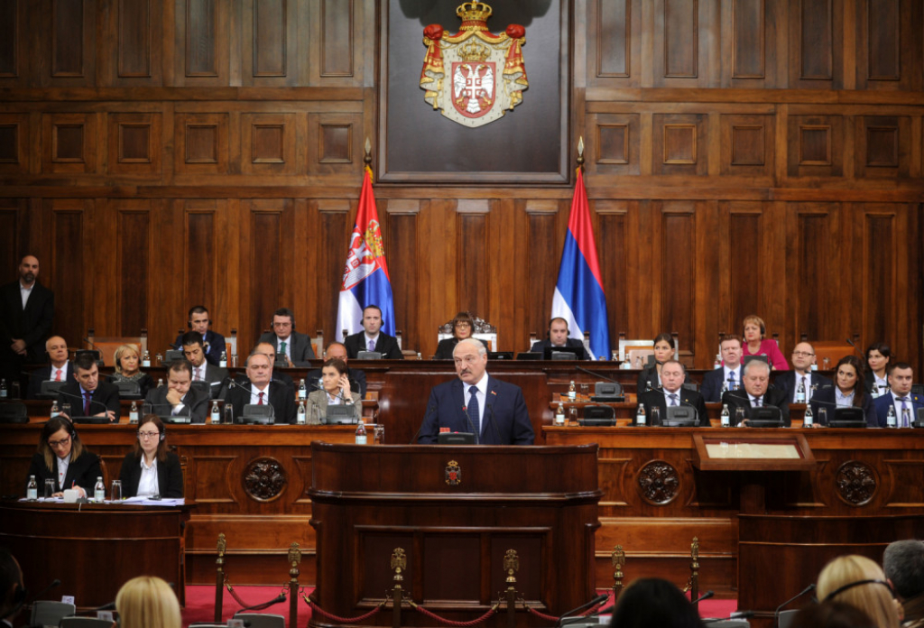 Aleksandar Luka&scaron;enko, Skup&scaron;tina Srbije