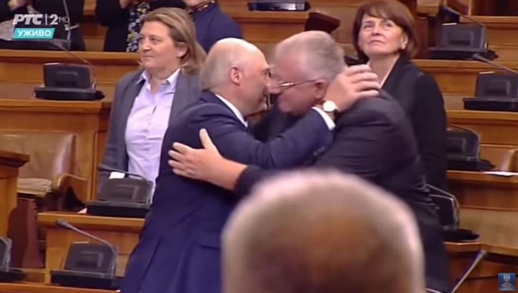 Vojislav &Scaron;e&scaron;elj, Aleksandar Luka&scaron;enko