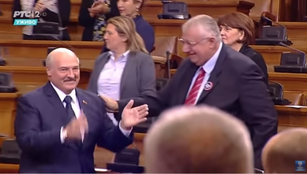 Vojislav &Scaron;e&scaron;elj, Aleksandar Luka&scaron;enko