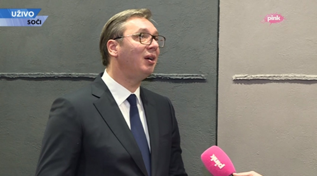 Aleksandar Vučić, Soči