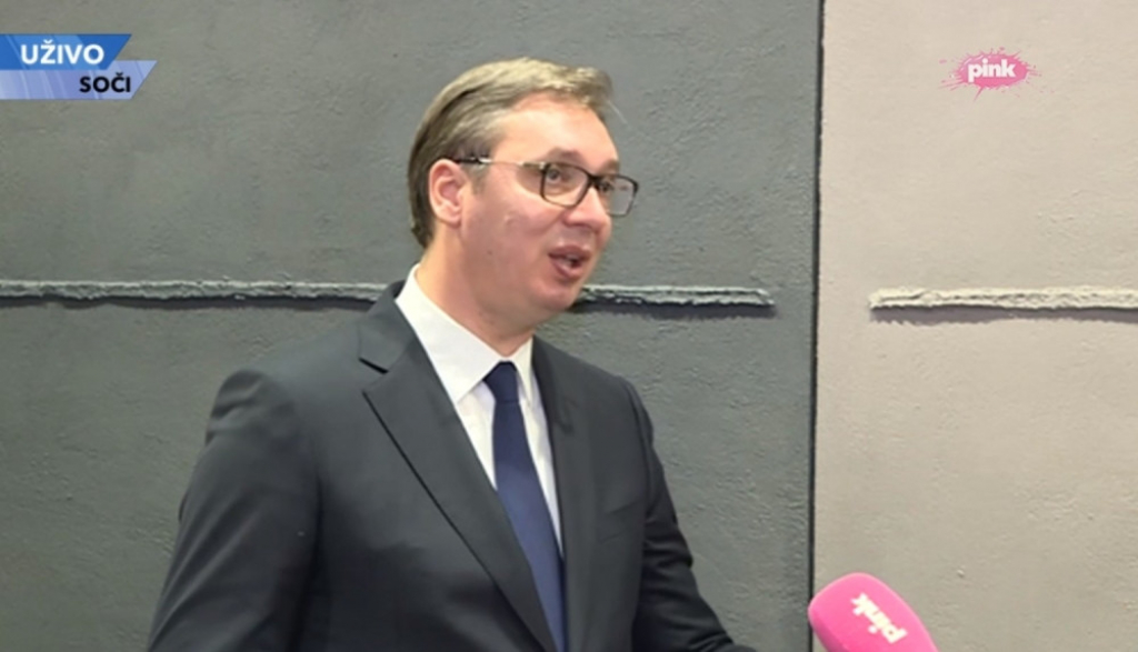 Aleksandar Vučić, Soči