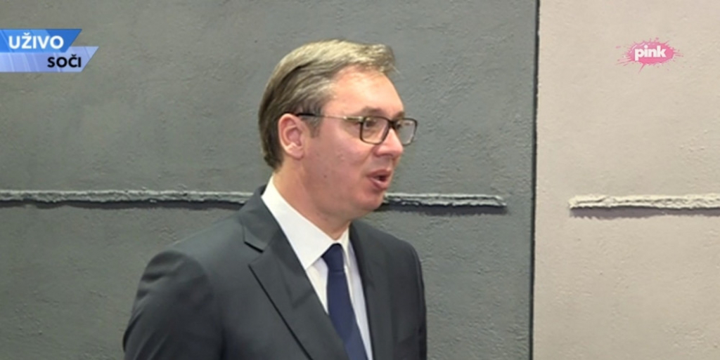 Aleksandar Vučić, Soči