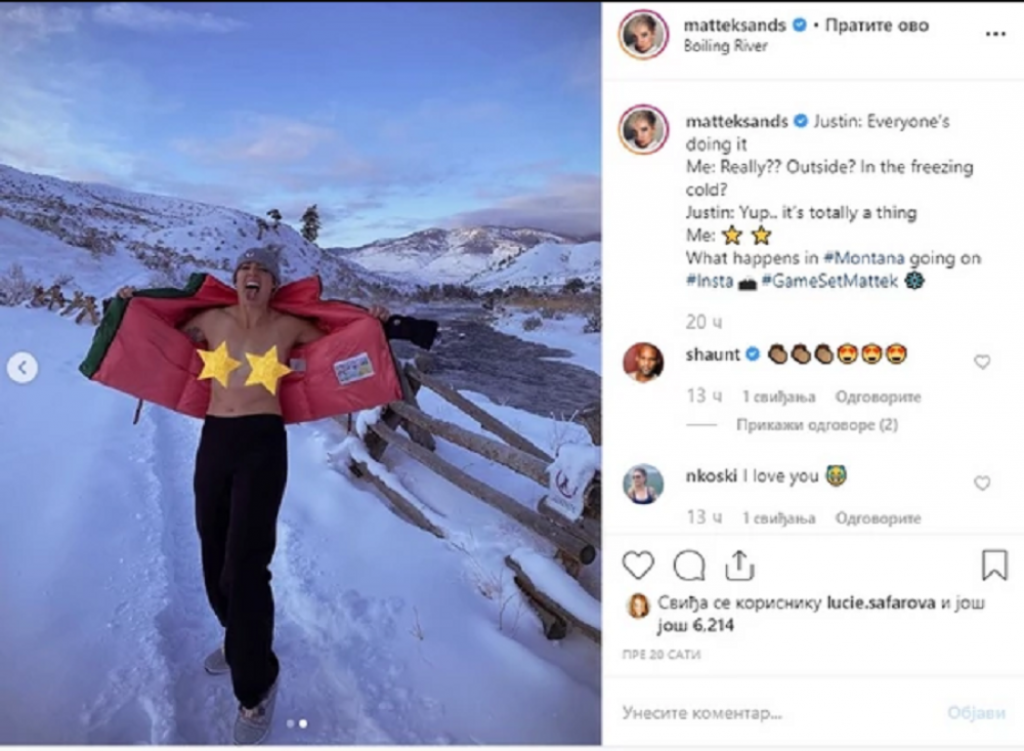 Objava Betani Matek-Sands