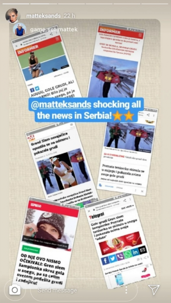 Objava Betani Matek-Sands