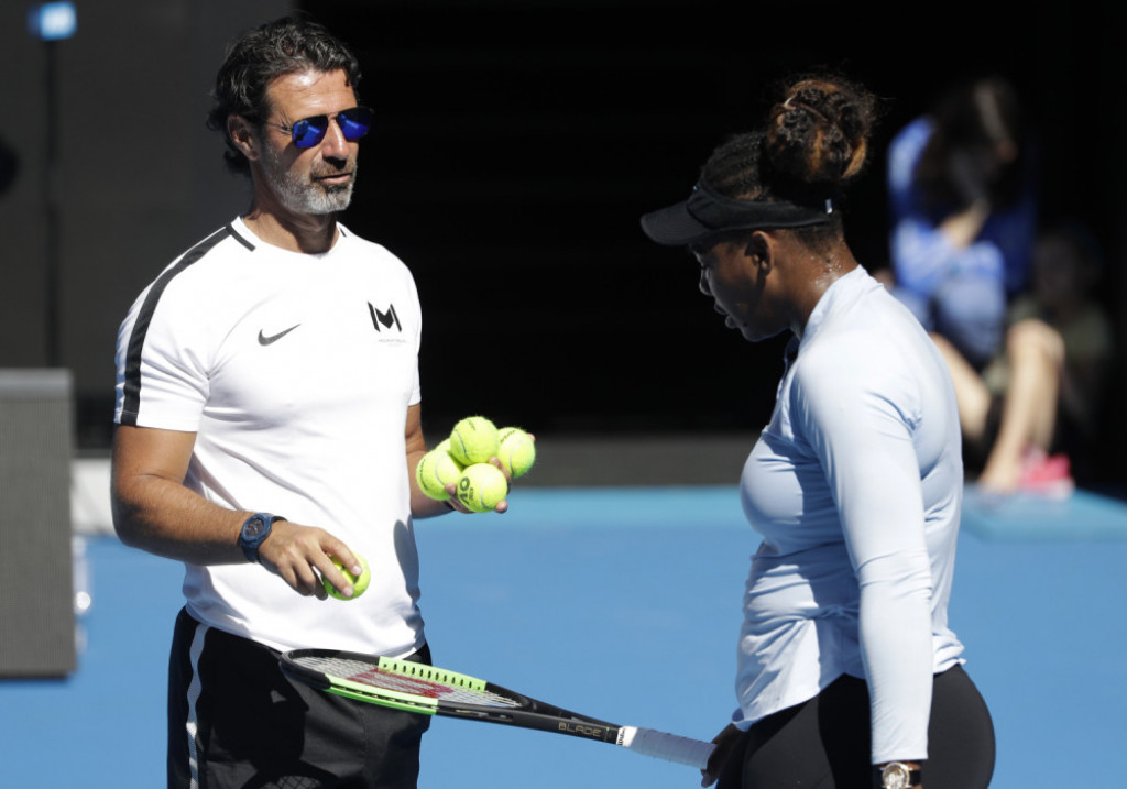 Patrik Muratoglu i Serena Vilijams