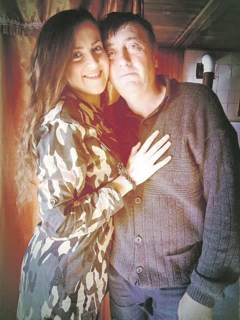 Kristina Kaplanović sa ocem Stanislavom