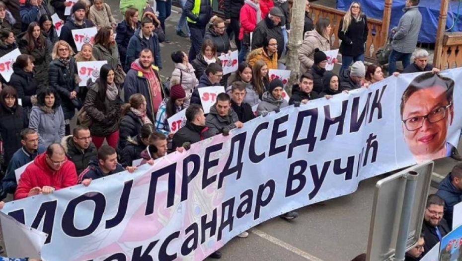 protest, Aleksandar Vučić