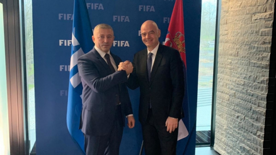 Slaviša Kokeza i Đani Infantino