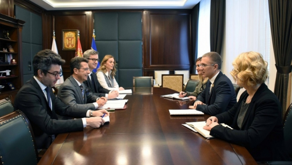 Nebojša Stefanović i Andrea Oracio