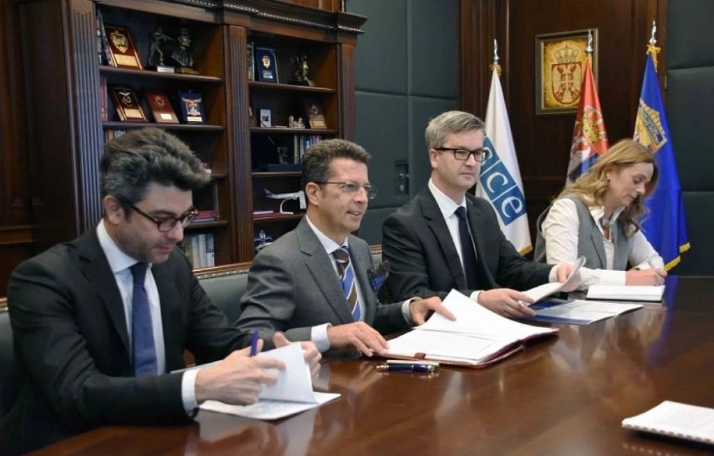 Neboj&scaron;a Stefanović i Andrea Oracio