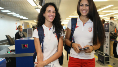 Tijana Bogdanović i Milica Mandić