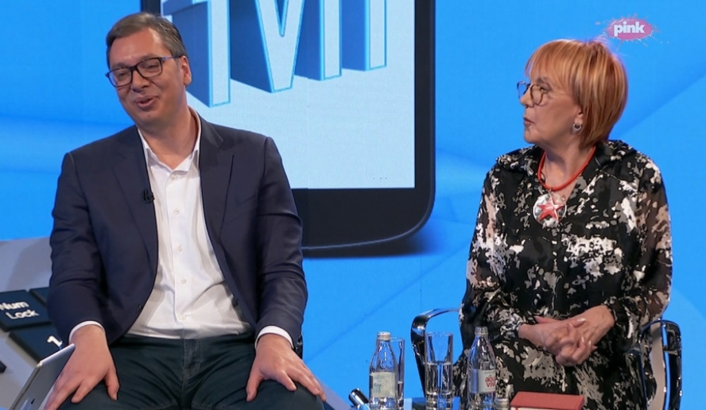 Aleksandar Vučić, Vedrana Rudan