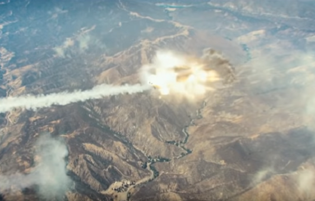 Projektil i eksplozija