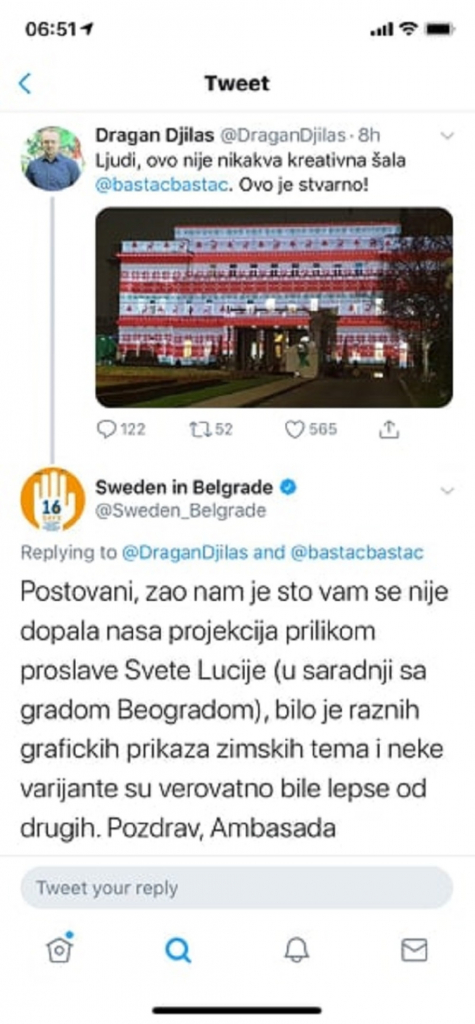 &Scaron;vedska ambasada