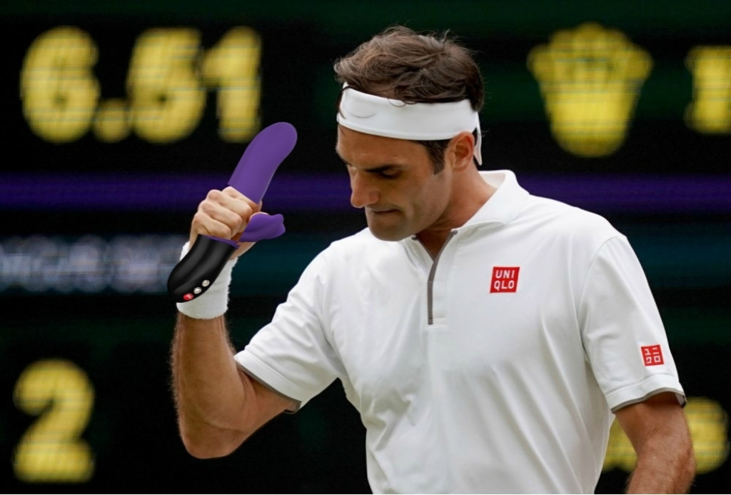 Rodžer Federer i vibrator