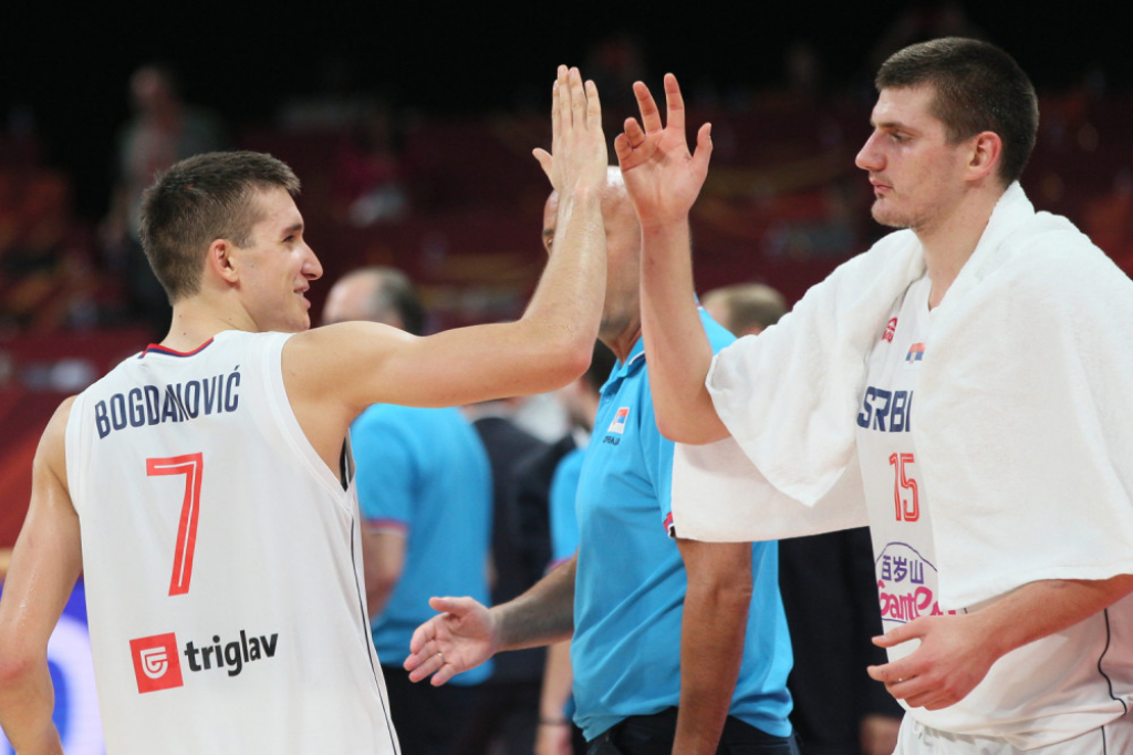 Bogdan Bogdanović i Nikola Jokić