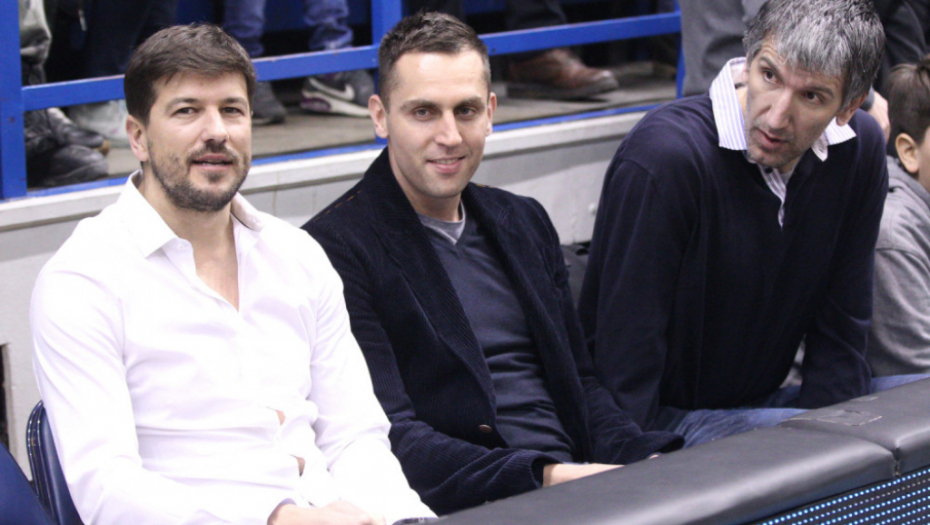 Vlado Ščepanović, Miloš Vujanić i Predrag Drobnjak