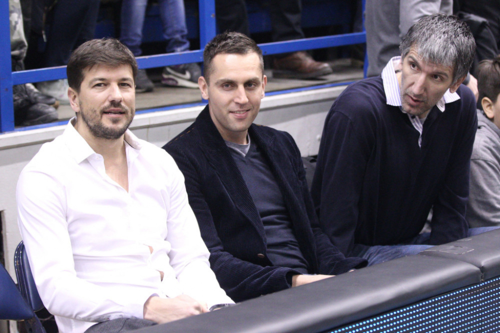 Vlado Ščepanović, Miloš Vujanić i Predrag Drobnjak