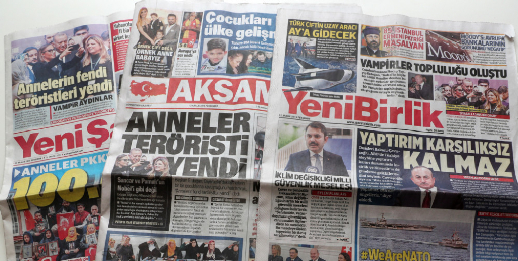 naslovna strana, turska