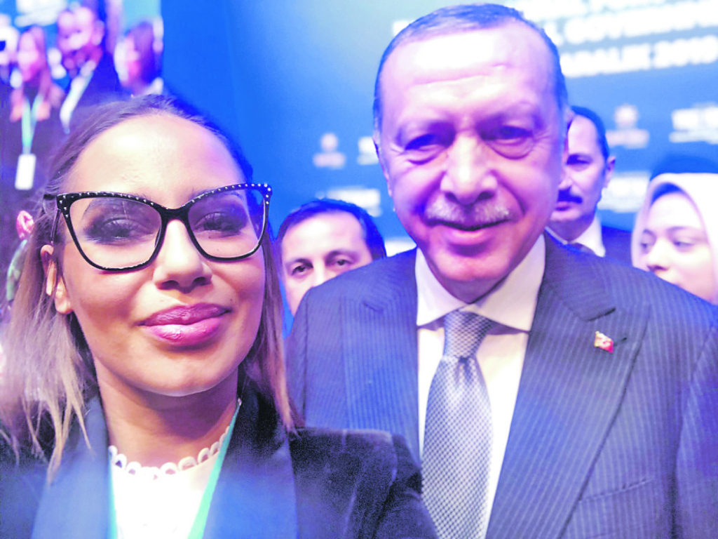 Draginja Vlk i Redžep Tajip Erdogan