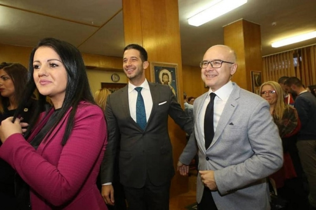 Miloš Vučević, Vanja Udovičić i Sonja Davidović