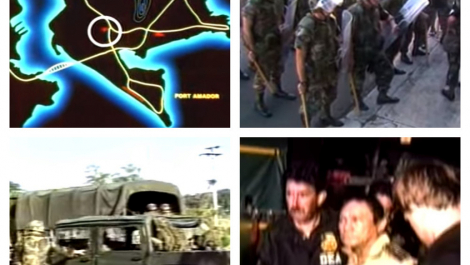 Panama, Vojska SAD, napad