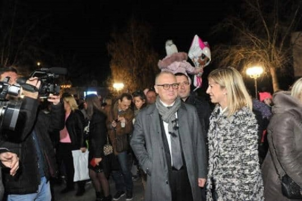 Goran Vesić, zima, Lazarevac,