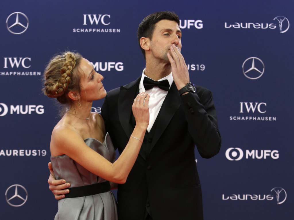 Jelena i Novak Đoković
