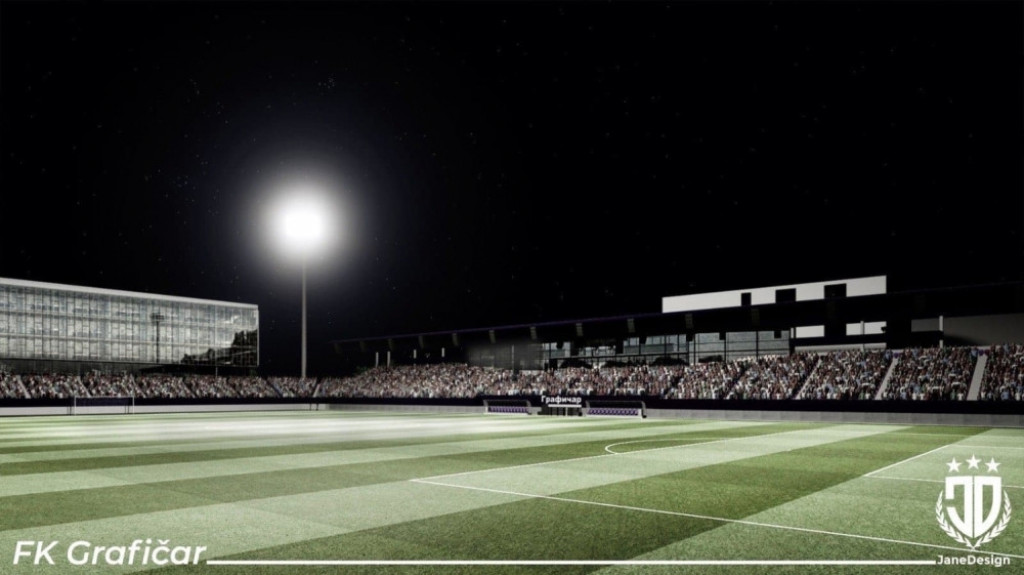 Grafičar, projekat novog stadiona