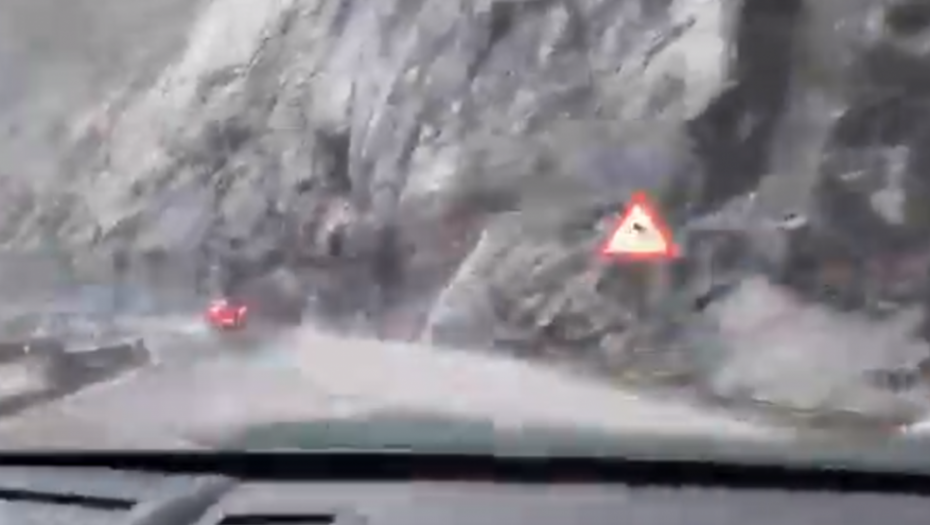 Kanjon Morače, nevreme