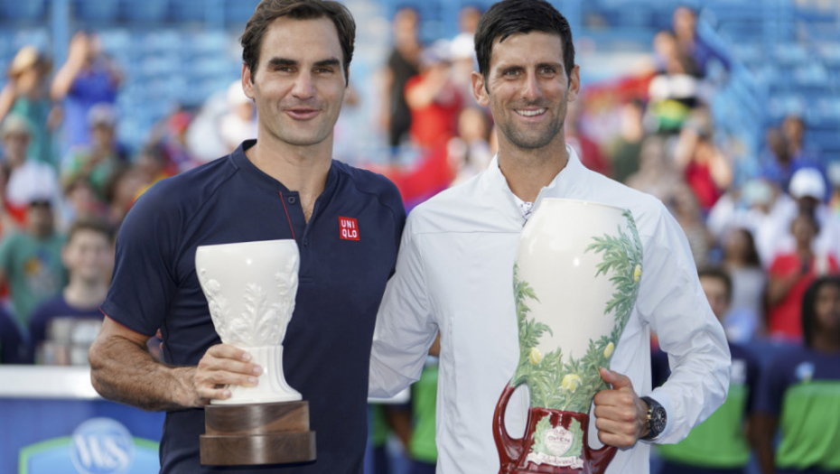 Rodžer Federer i Novak Đoković