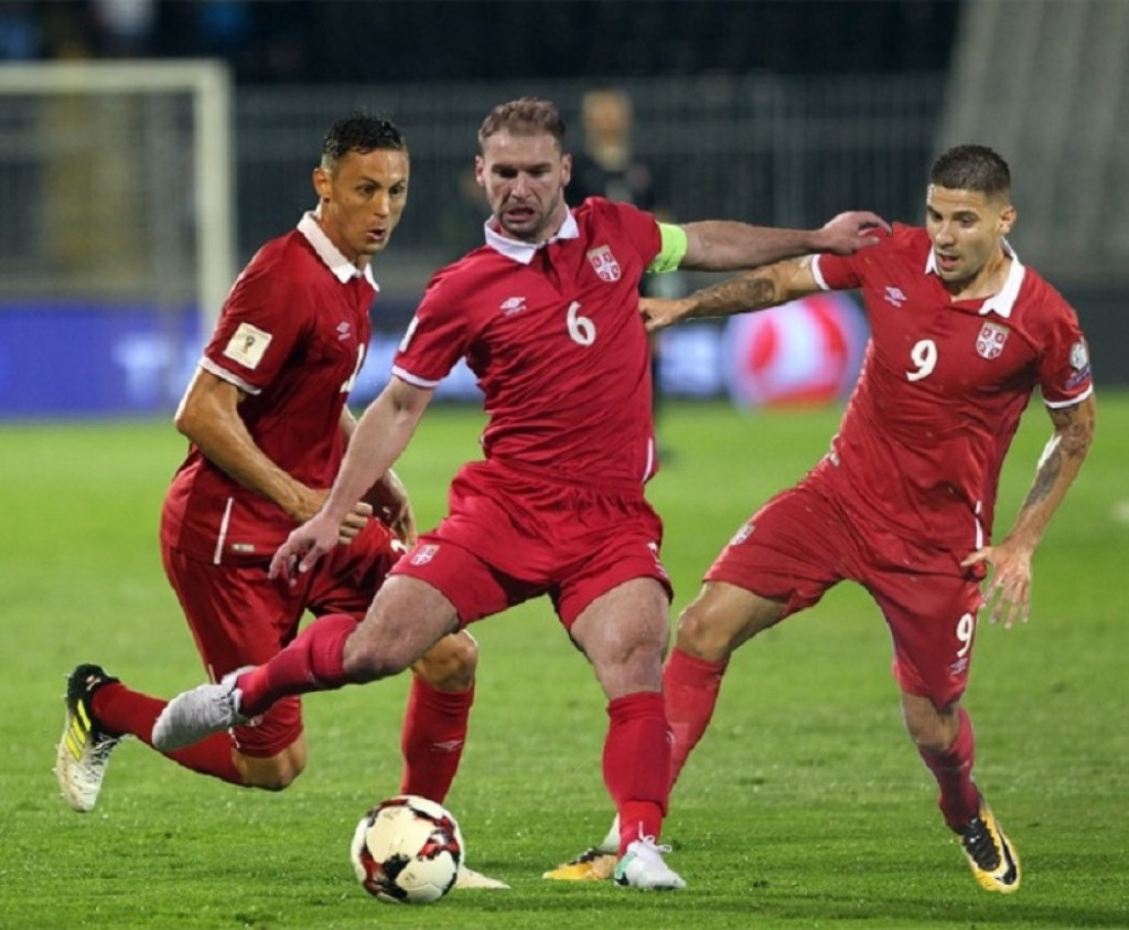 Nemanja Matić, Branislav Ivanović i Aleksandar Mitrović