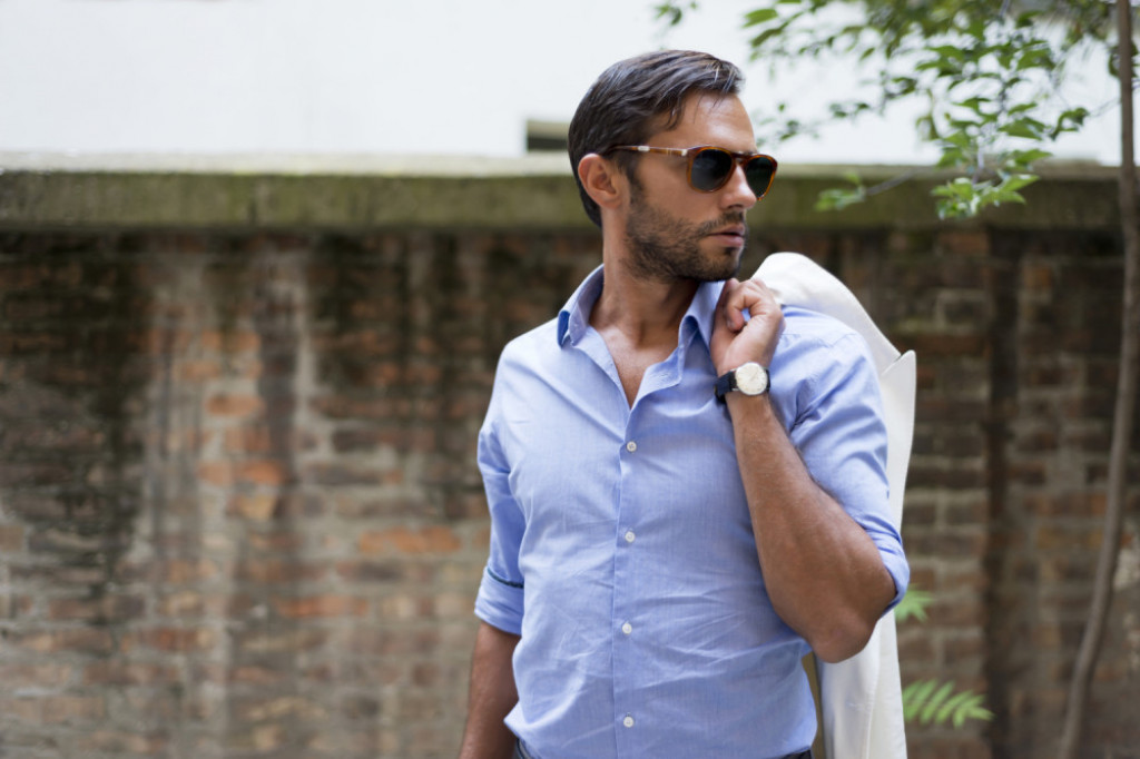 Muškarac, košulja, frajer