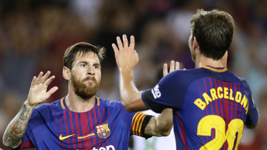 Leo Mesi i Serđi Roberto