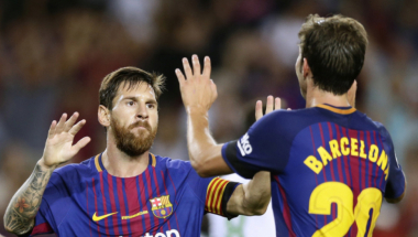 Leo Mesi i Serđi Roberto