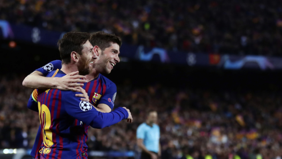 Leo Mesi i Serđi Roberto