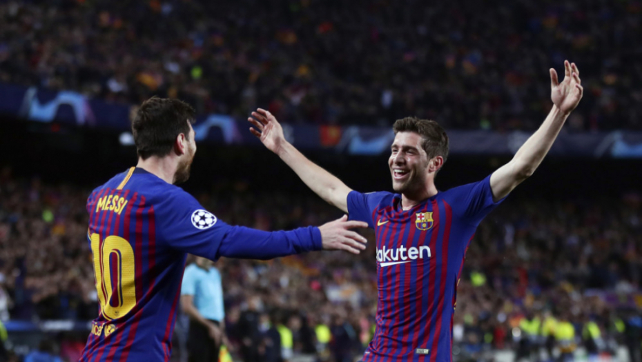 Leo Mesi i Serđi Roberto