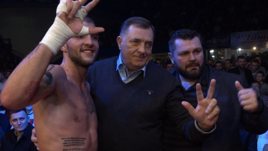 Veljko Ražnatović i Milorad Dodik