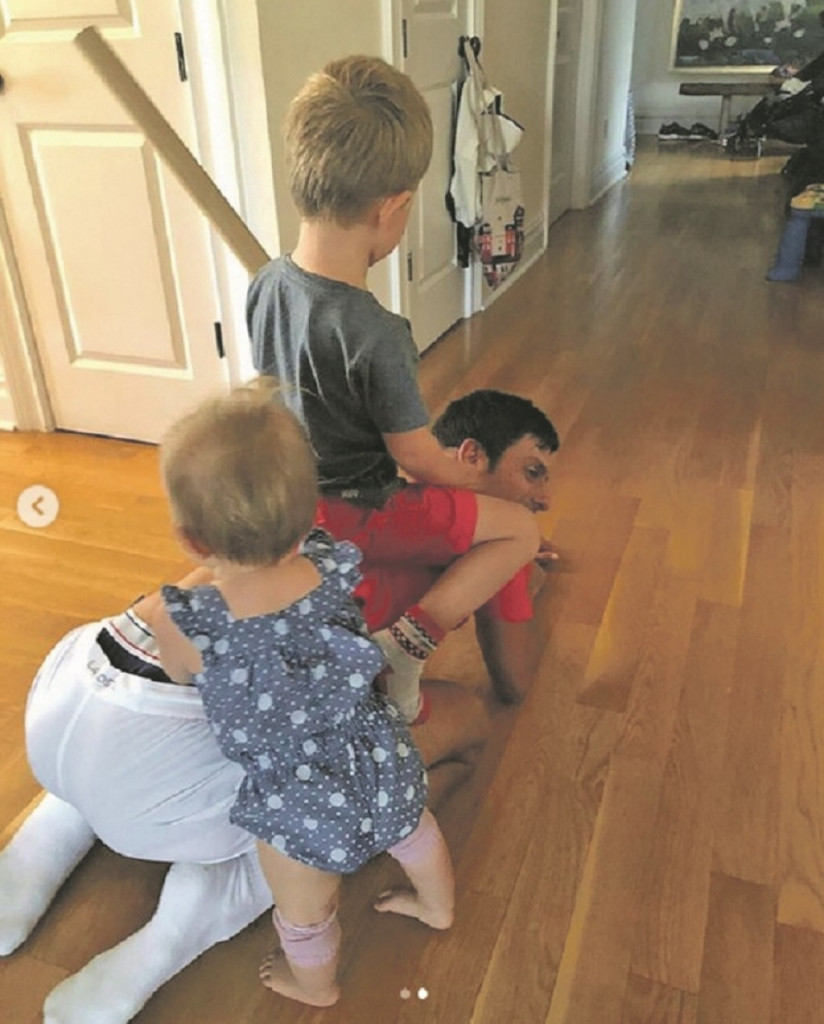 Novak Đoković i deca