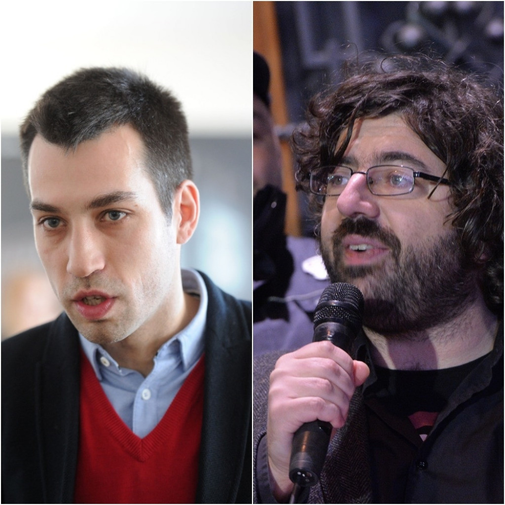 Radomir Lazović i Dobrica Veselinović