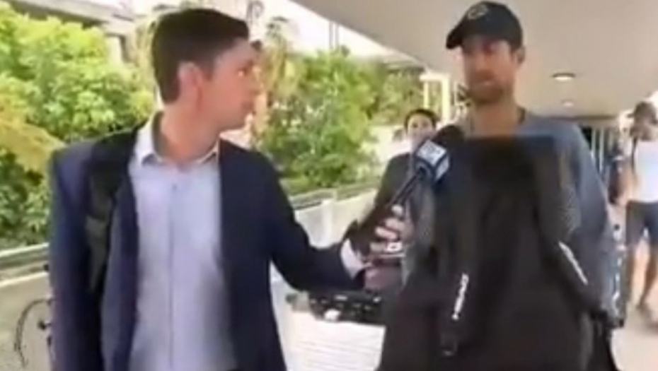 Novak Đoković i australijski novinari