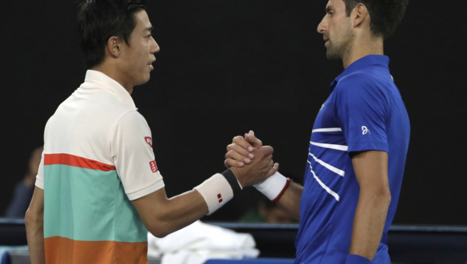 Novak Đoković - Kei Nišikori