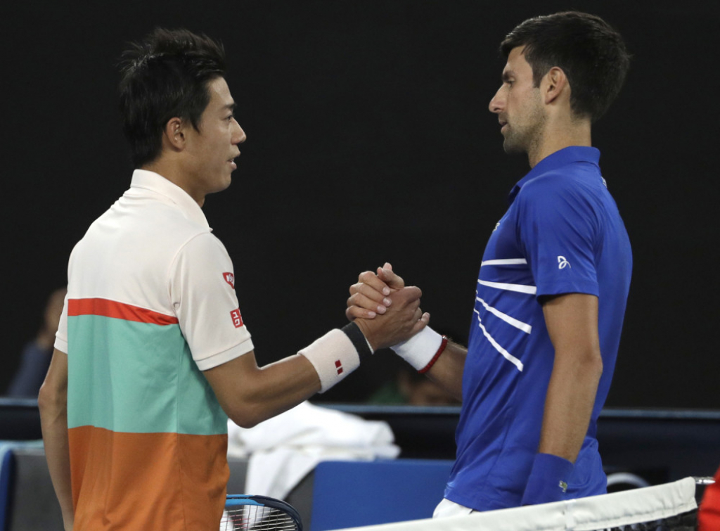 Novak Đoković - Kei Nišikori