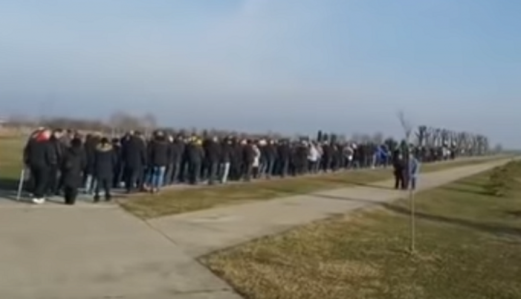 Sahrana Slobinog oca