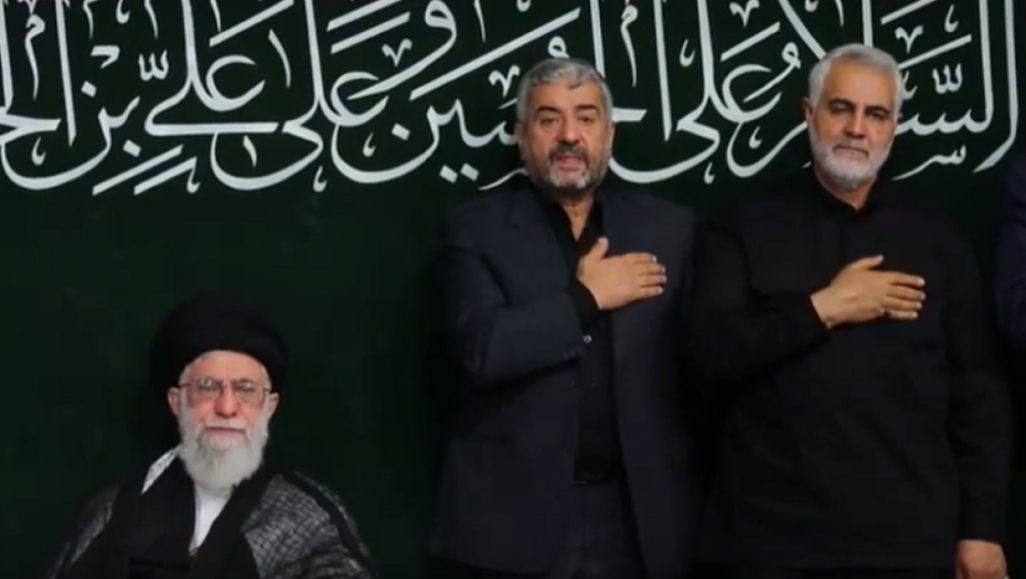 Kasem Solejmani i ajatolah Ali Hamnei