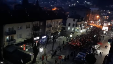 Bijelo Polje, protest vernika