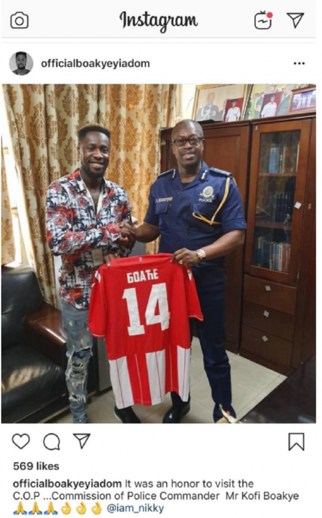 Ričmond Boaći u policiji