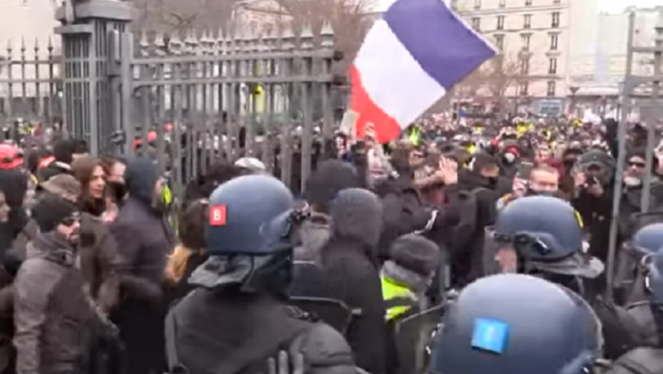 Demonstracije u Parizu